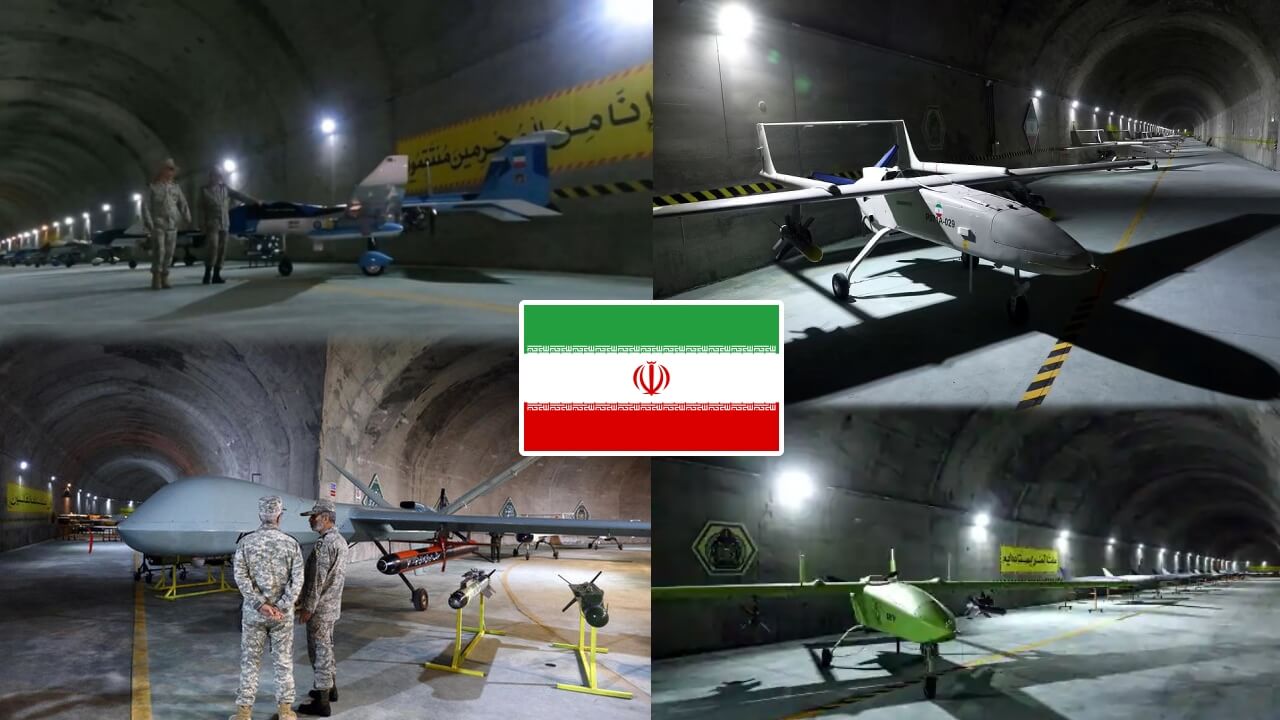 Iran Issued Photos Of Its Underground Drone Air Base