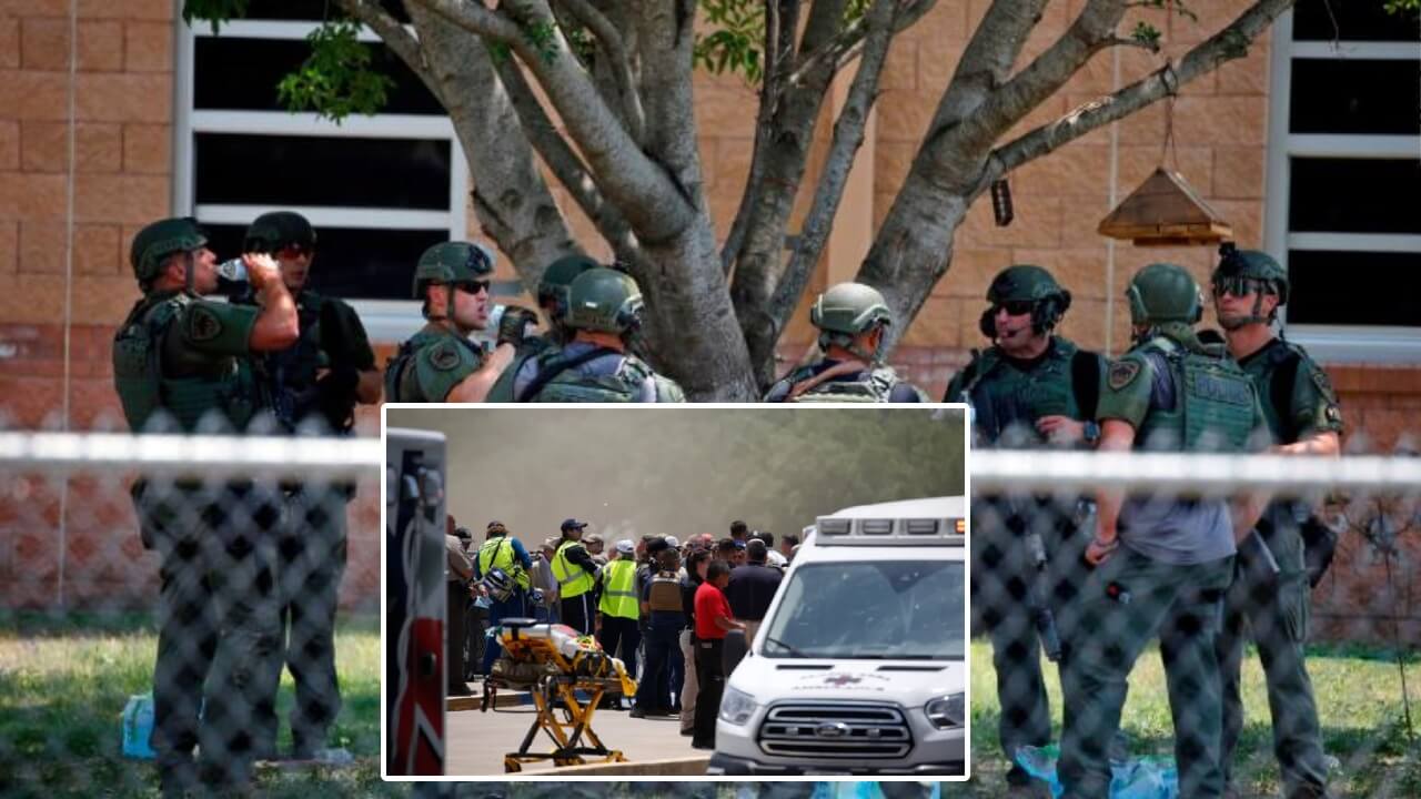 Shooting at a Texas elementary school leaves 14 students and a teacher dead