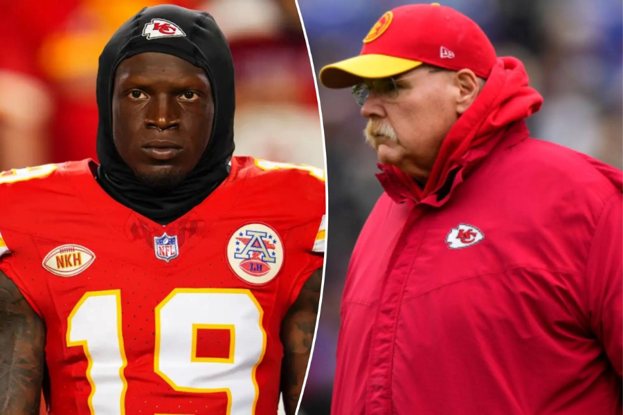 Chiefs’ Andy Reid says Kadarius Toney injury not ‘made up’ after receiver’s rant