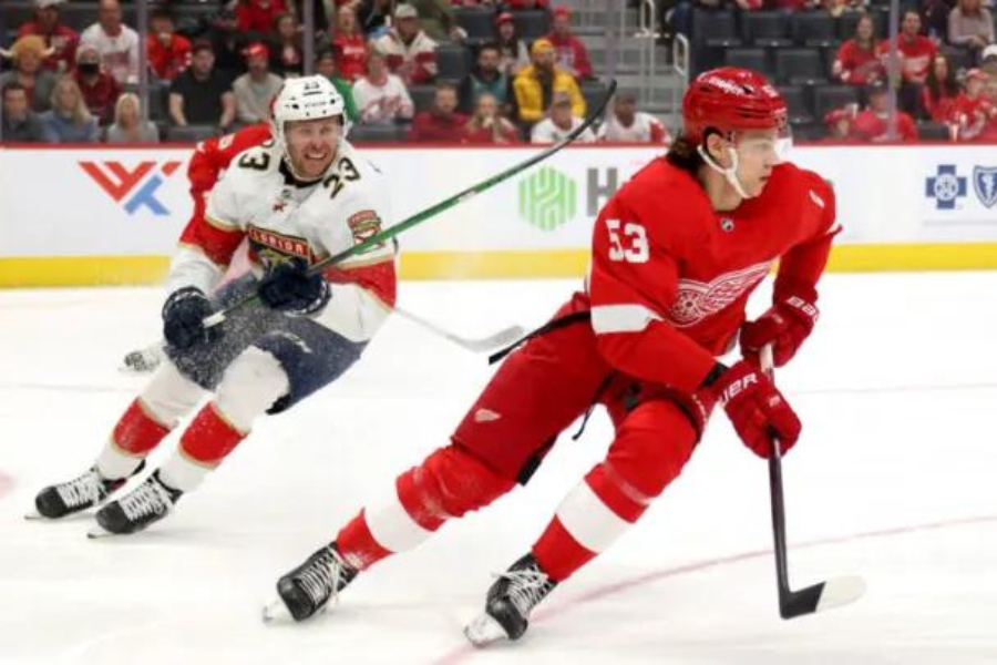 Red Wings Edge Panthers in OT, Extend Point Streak to 7